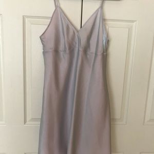 Lingerie metallic satin pink new with tag